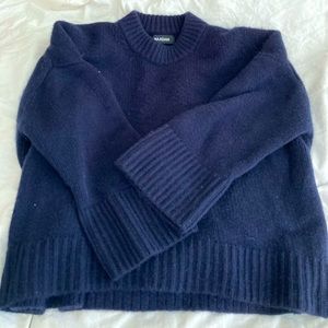 Naadam Navy Luxe Cashmere Sweater S/M